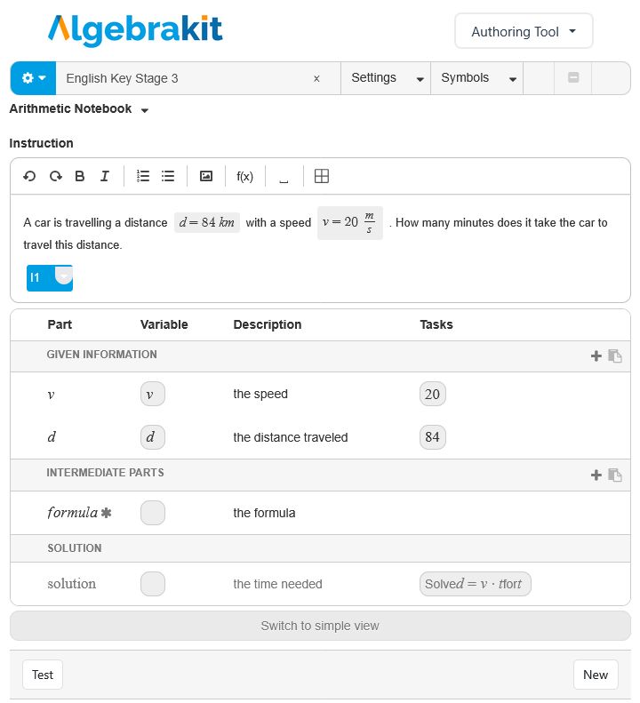 The intermediate part The intermediate part