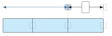 Adding a new horizontal arrow. Adding a new horizontal arrow.