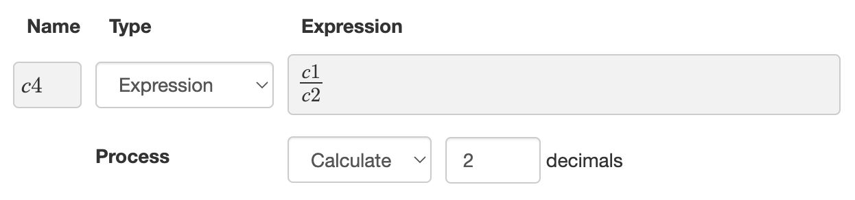 Calculating and approximating an exercise parameter