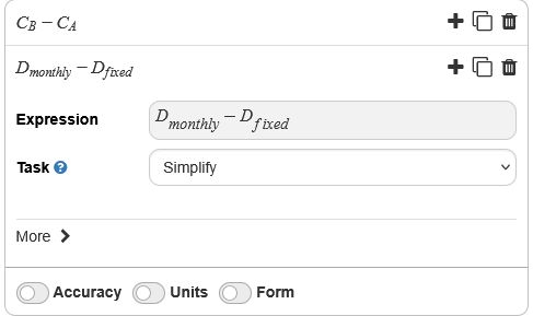 The task definition for the solution part