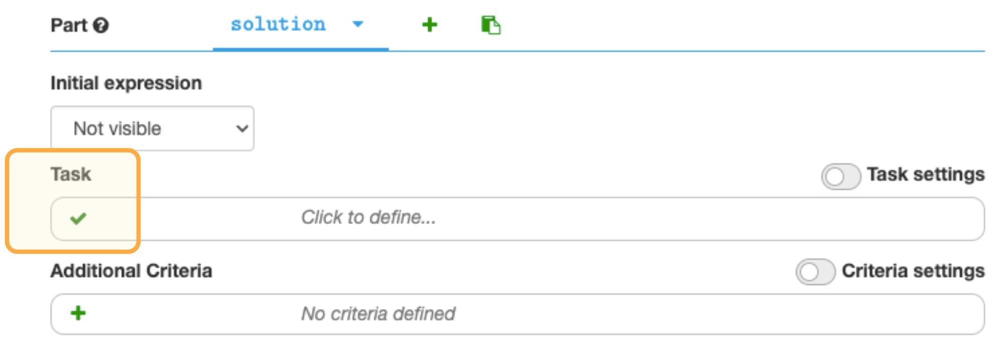 The input form for Multistep